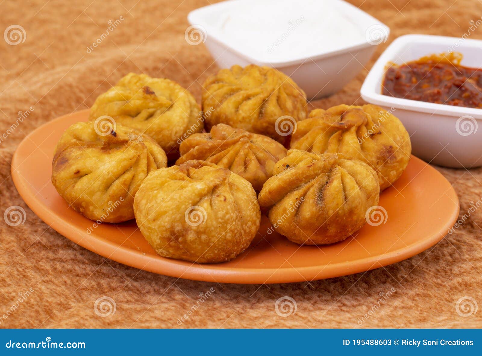 Momos Traditional Food Of Nepal. Stock Photography | CartoonDealer.com