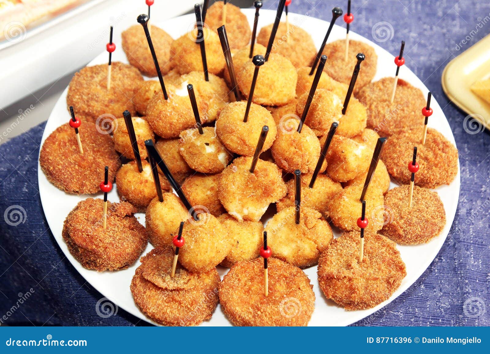 Fried mozzarella stock photo. Image of restaurant, game 87716396