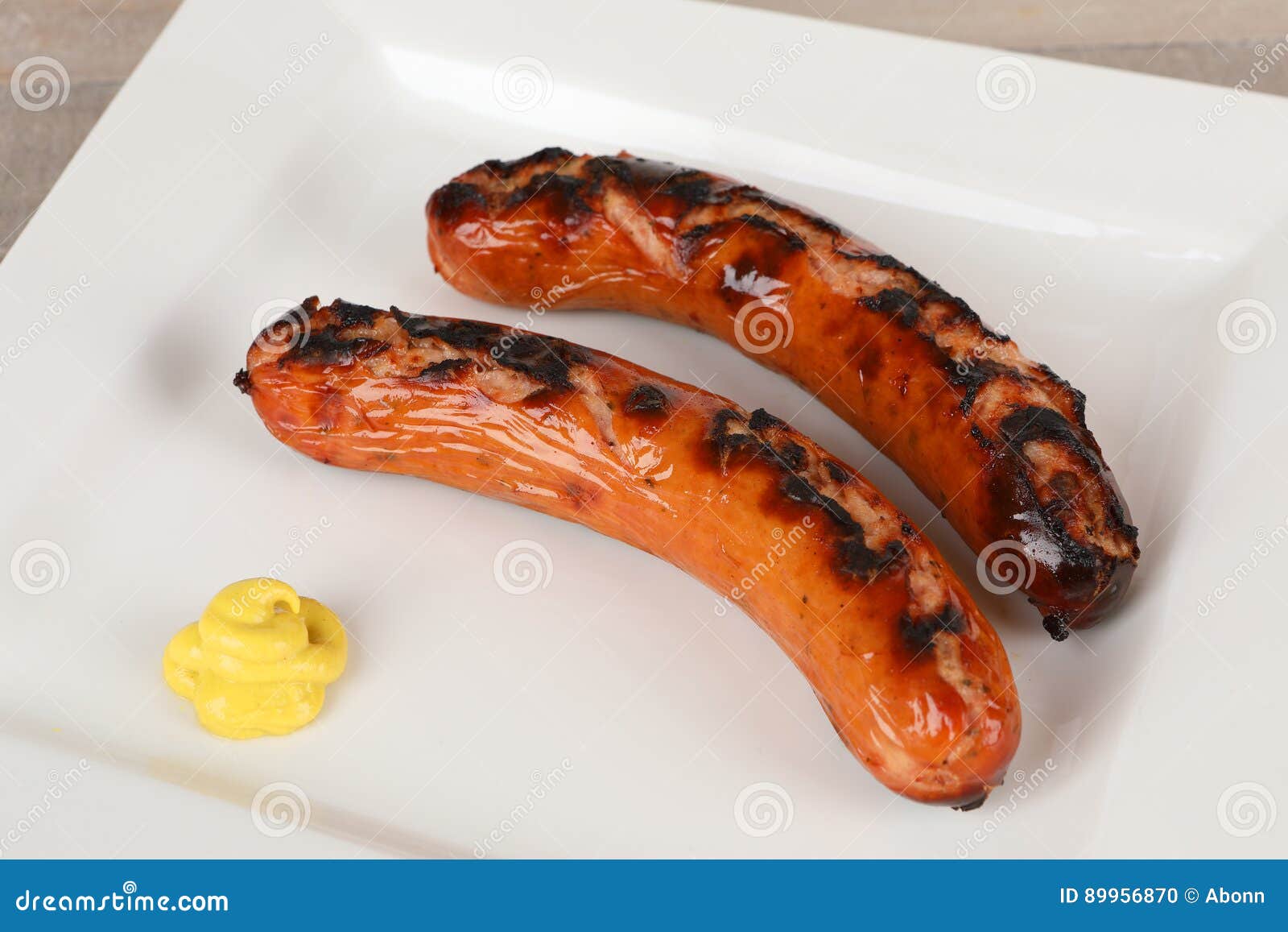Fried polish sausage stock photo. Image of kielbasa, brown 89956870