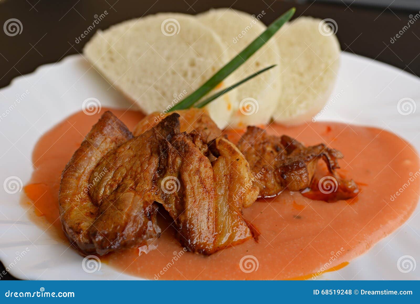 Fried pork belly stock photo. Image of seared, glass 68519248