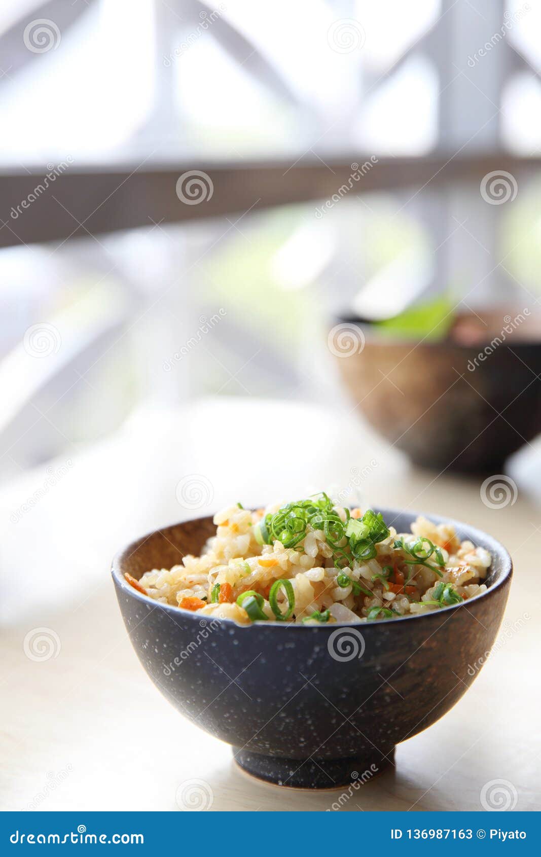 Fried rice japanese style stock image. Image of cooked 136987163