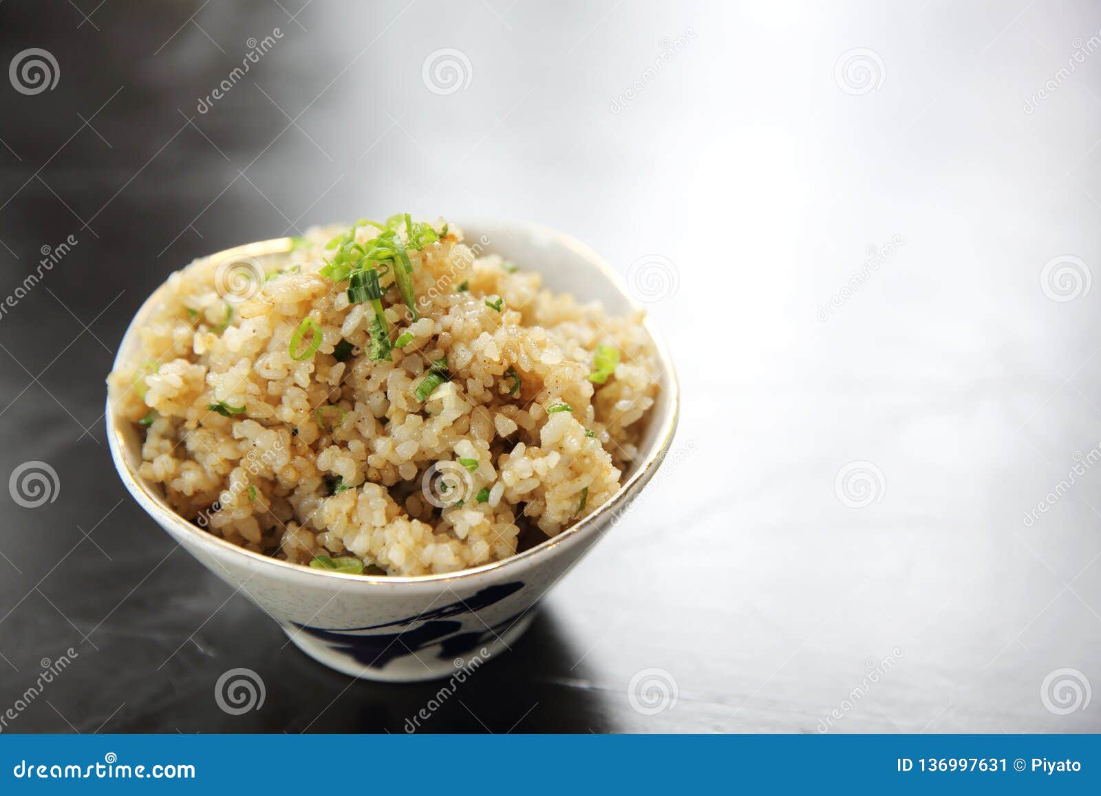 Fried rice japanese style stock image. Image of fresh 136997631