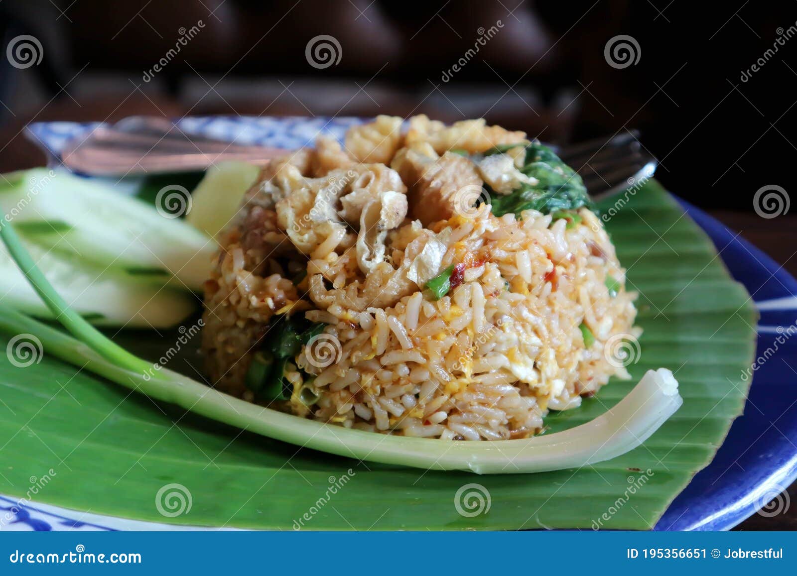 Fried Rice or Stir Fried Rice Stock Image Image of fied, rice 195356651