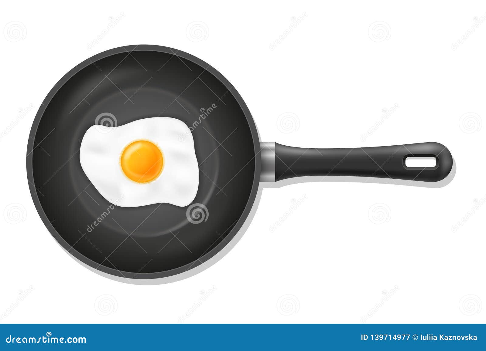 Fried egg in pan clipart design illustration 9342145 PNG