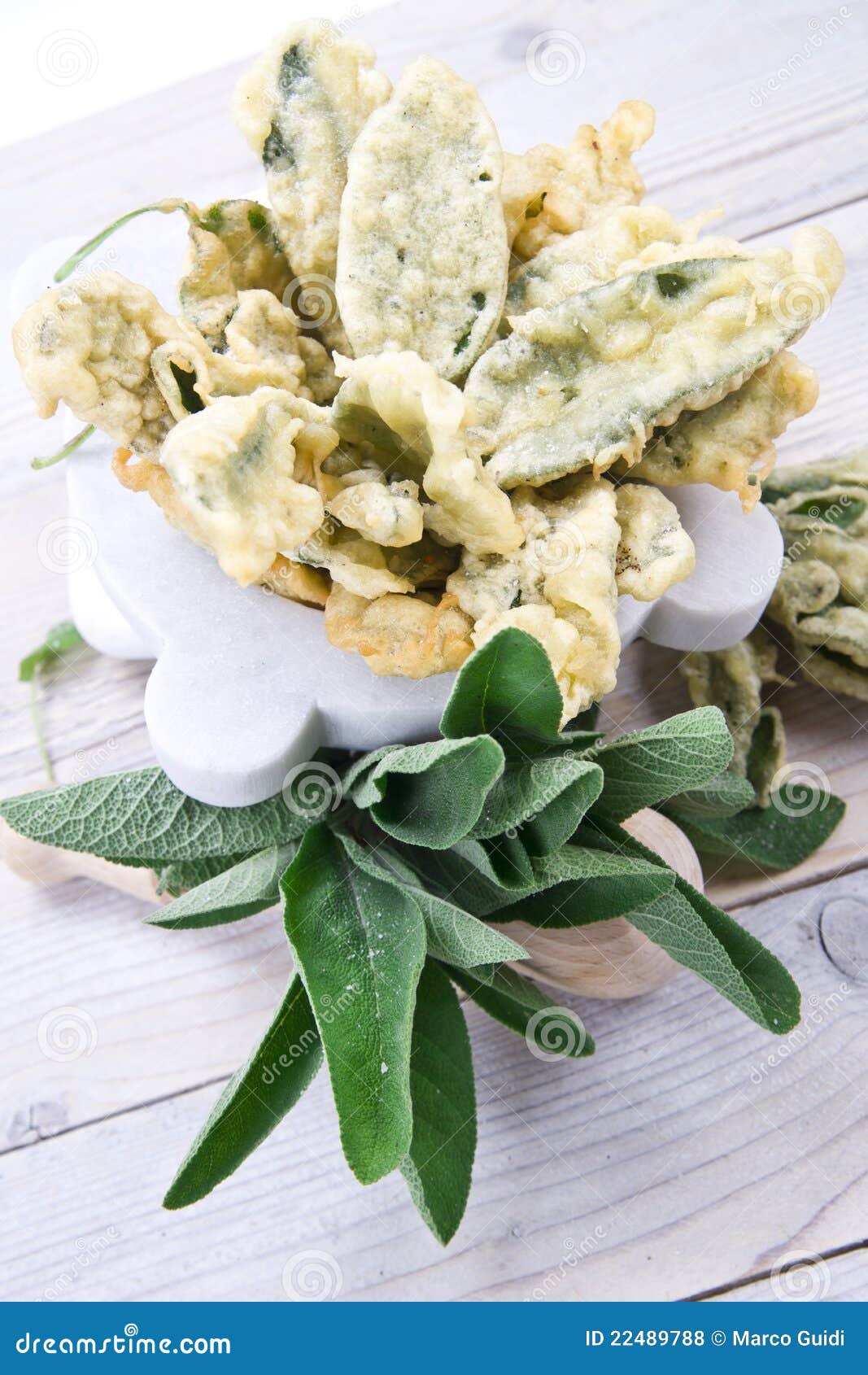 Fried sage leaves stock photo. Image of mediterranean 22489788