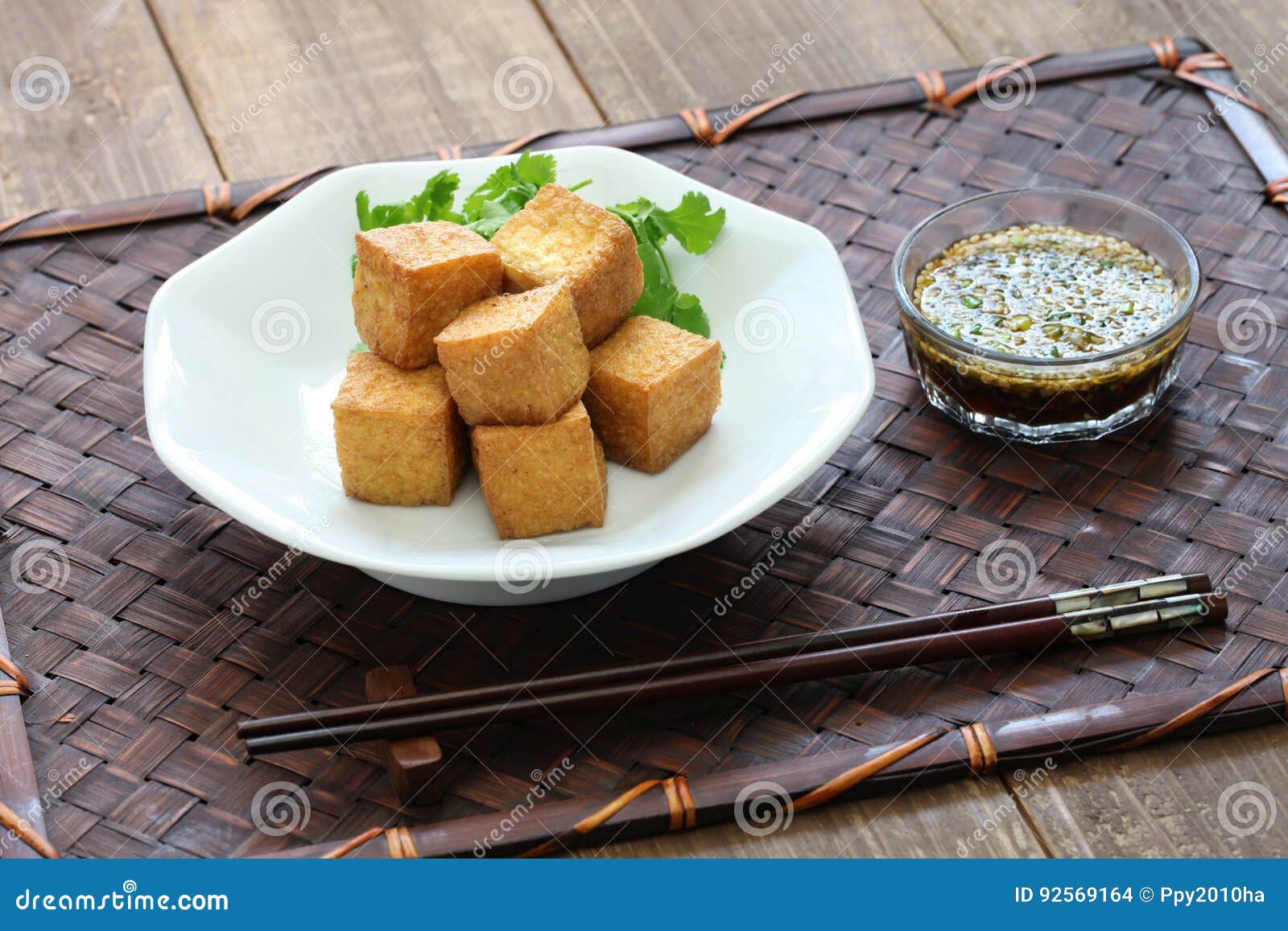 Fried tofu stock photo. Image of homemade, chili, food - 92569164