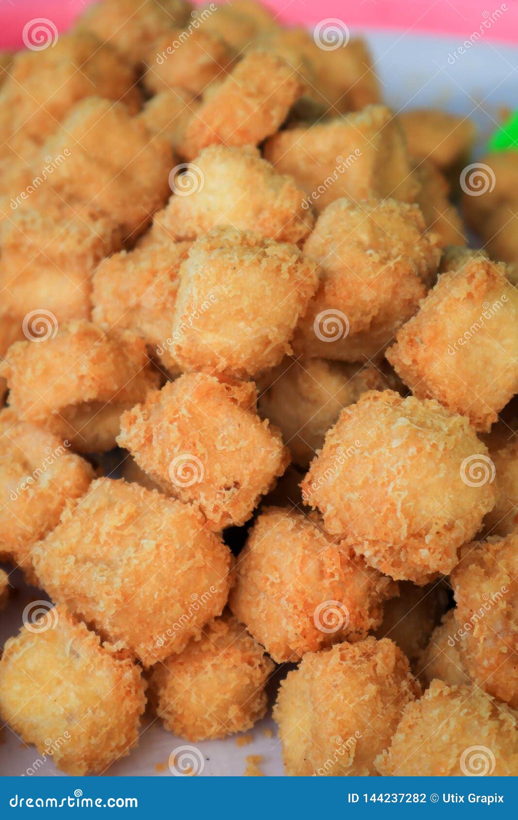 Fried tofu indonesian food stock photo. Image of vietnamese - 144237282