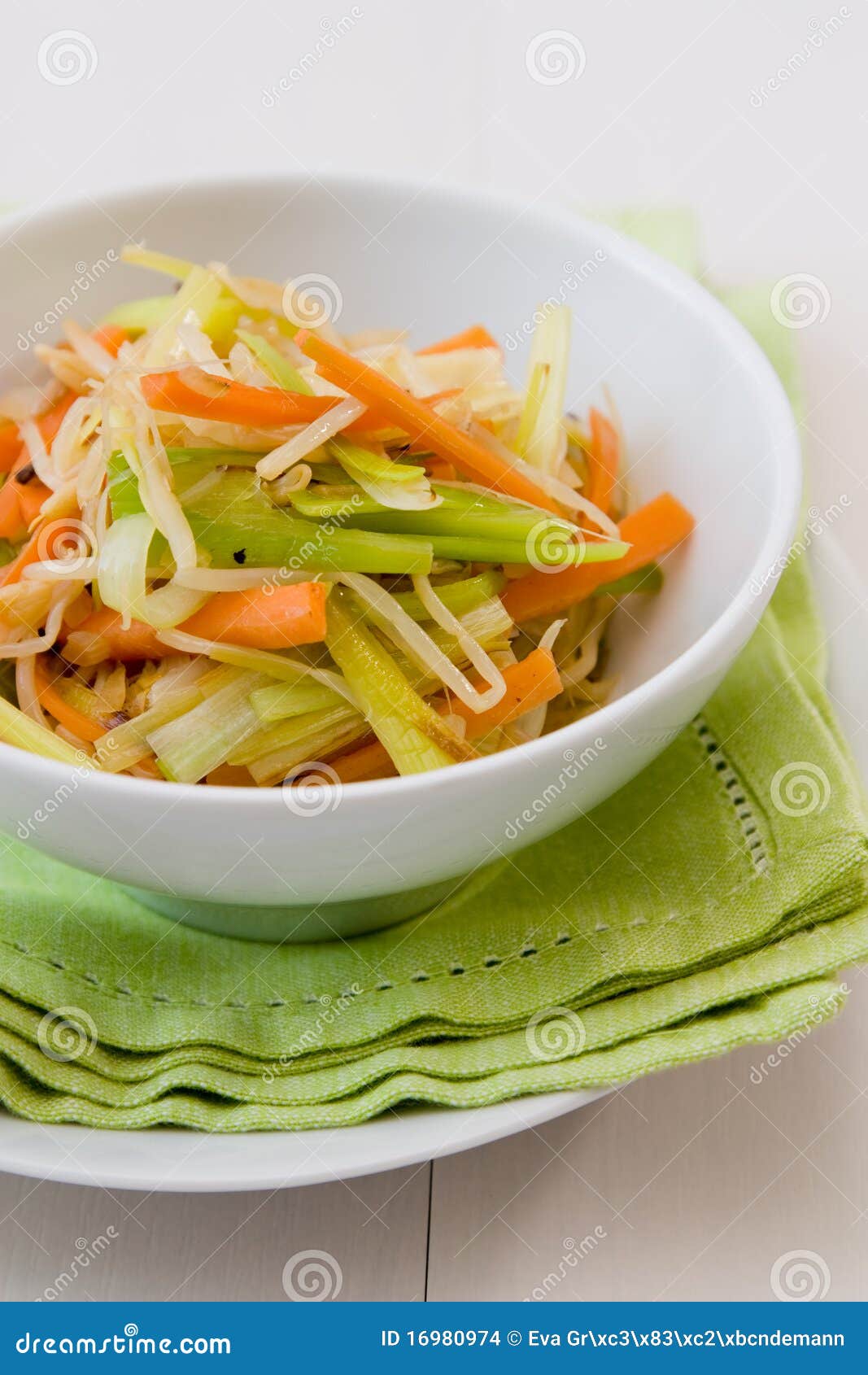 Fried Vegetables stock photo. Image of green, meal, copyspace - 16980974