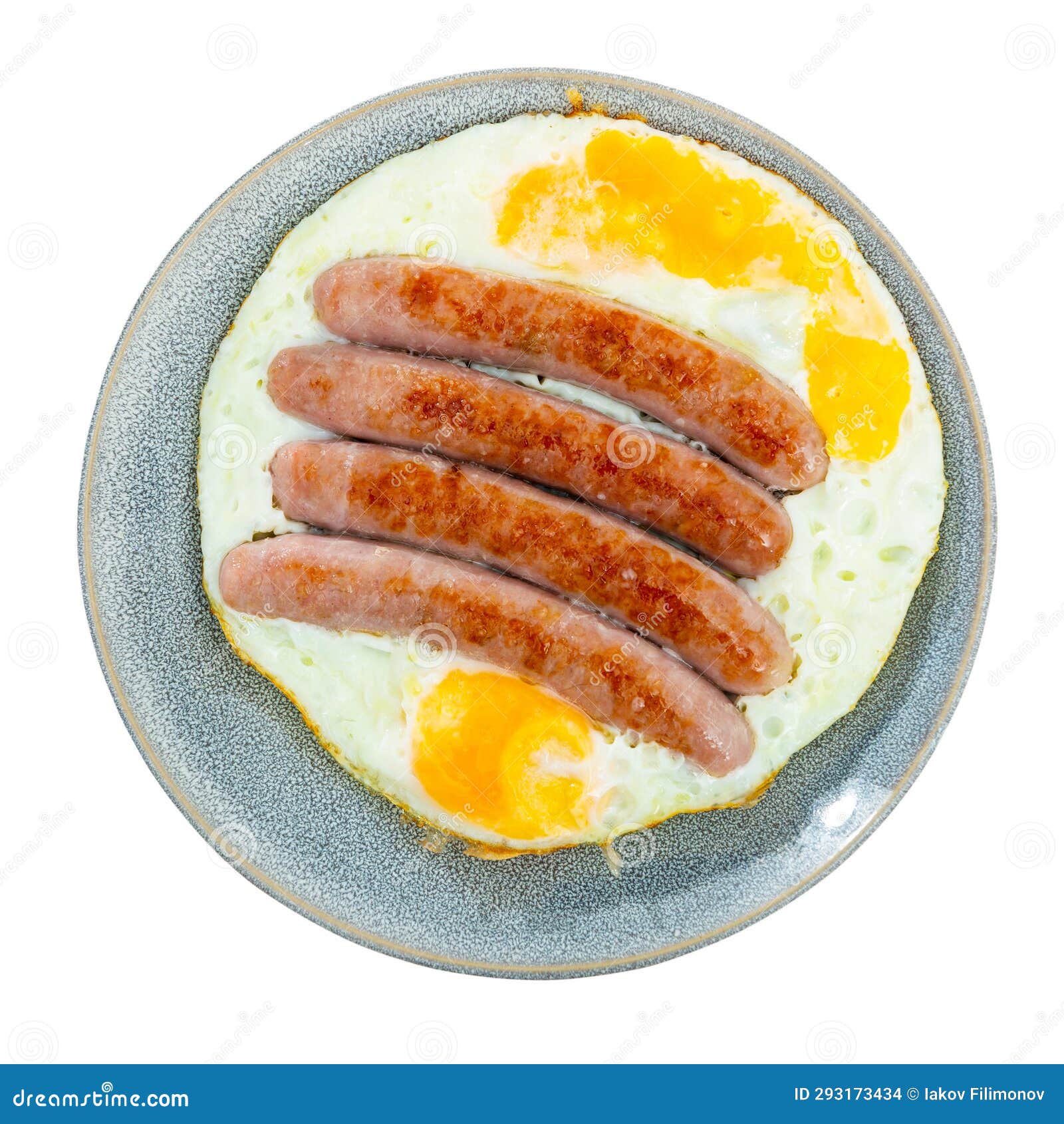 Fried Vienna sausages stock photo. Image of roasted 293173434