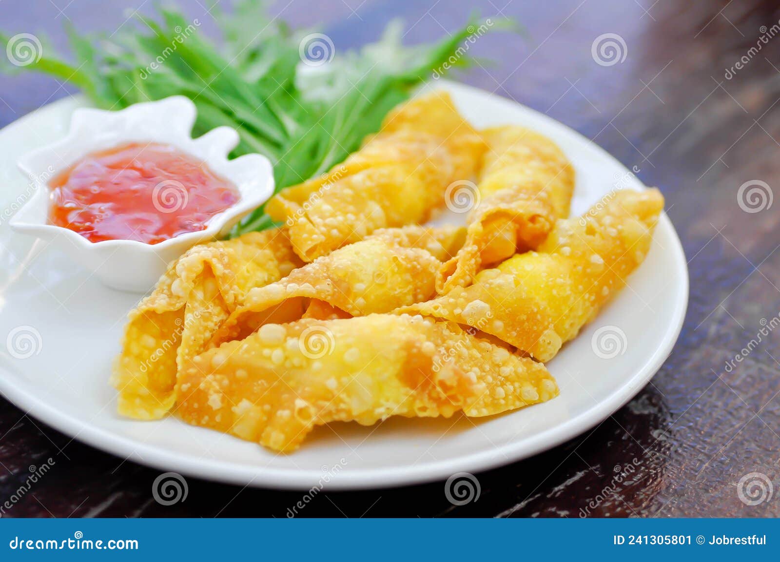 Fried Wonton, Deep Fried Wonton or Fried Dumpling or Deep Fried