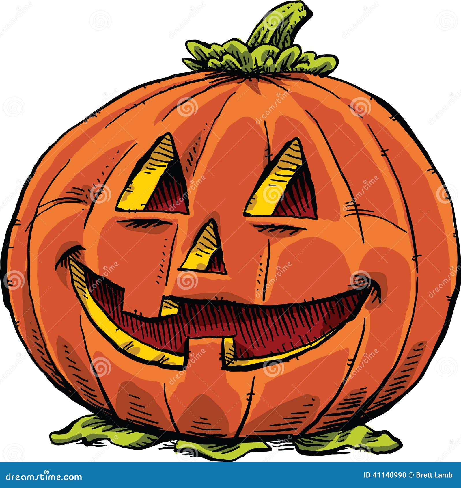 Friendly Jack O Lantern Printables