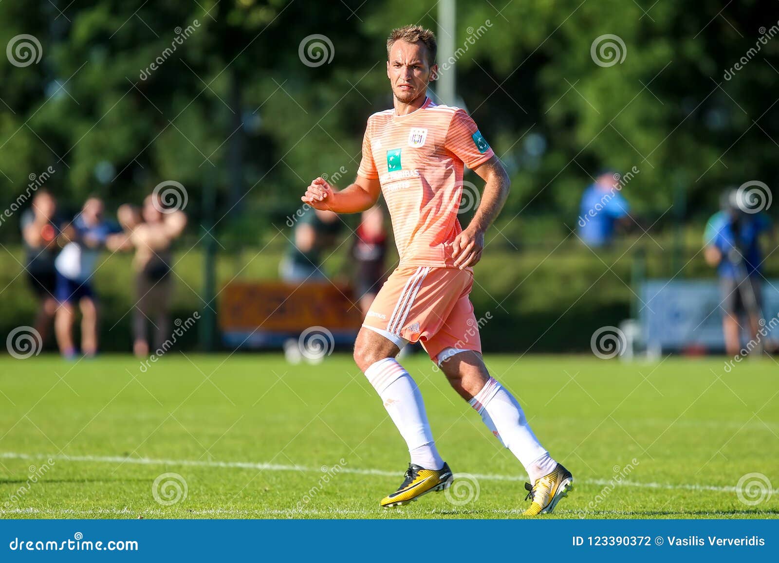 Friendly Match RSC Anderlecht Vs PAOK Editorial Photography - Image of  shoot, draw: 123380957