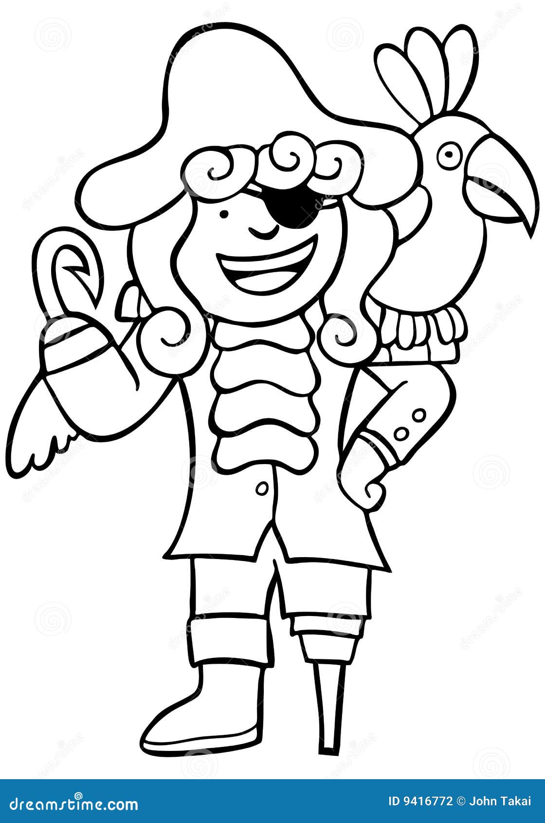 free black and white pirate clipart - photo #2