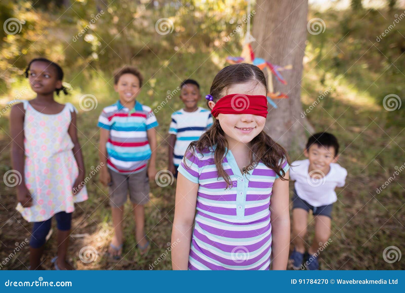 Blindfolded Girl Stock Photo | CartoonDealer.com #53496642