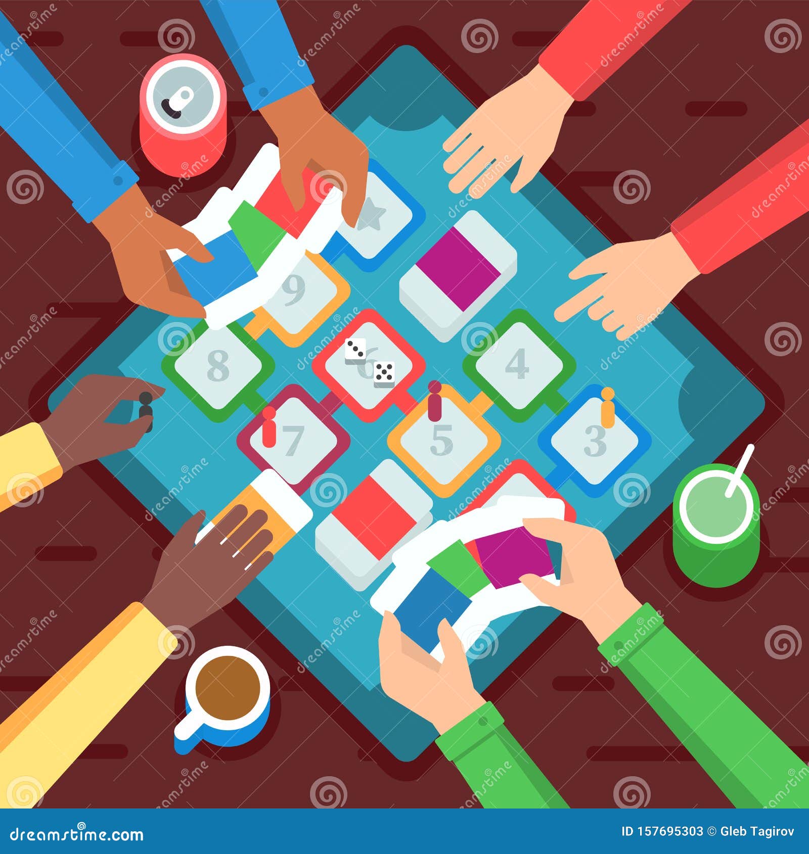 Colored Board Games Online Composition With Guy Who Is Sitting At The  Computer And Playing Vector Illustration Royalty Free SVG, Cliparts,  Vectors, and Stock Illustration. Image 79134749.