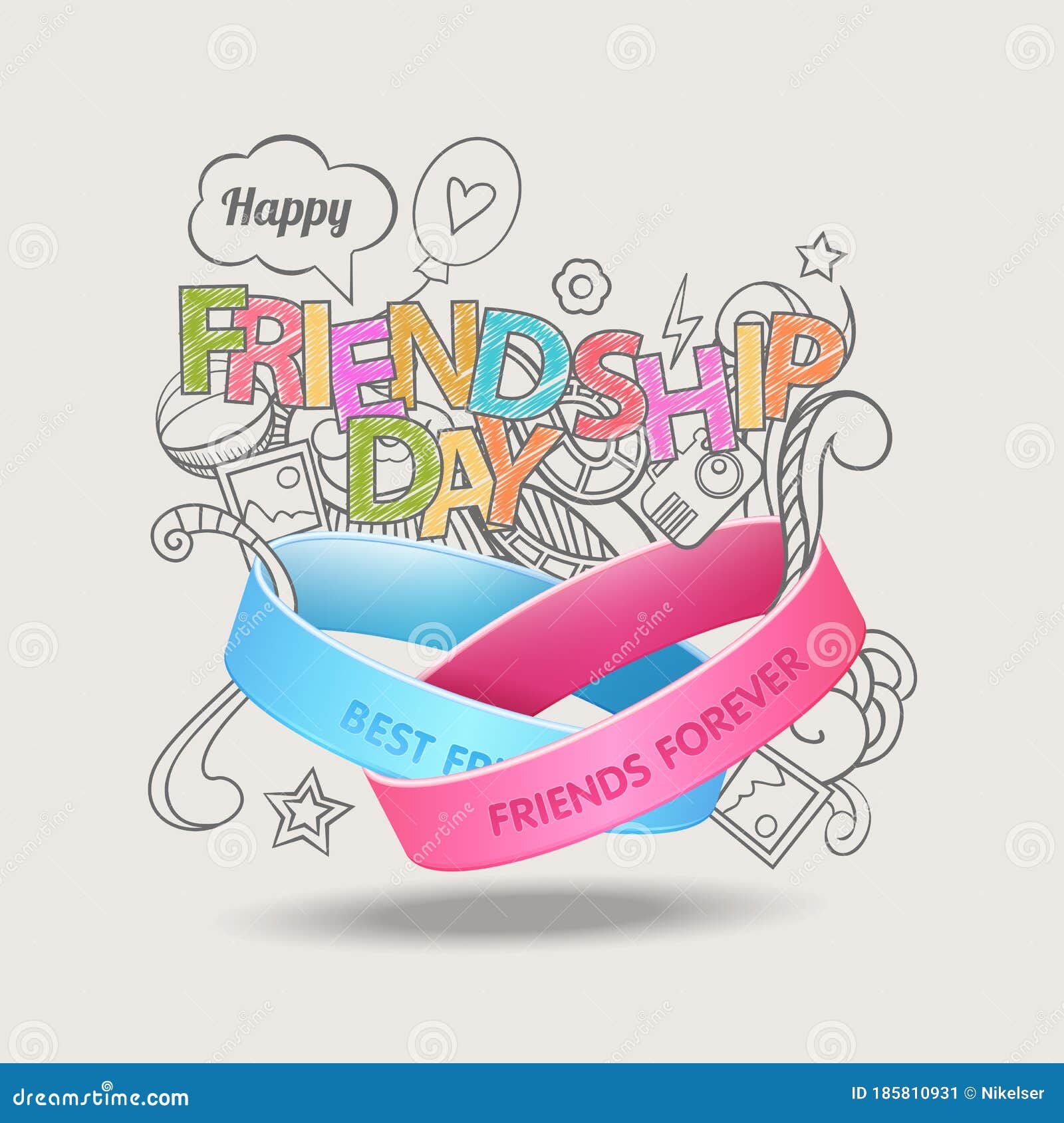 Friendship Bands Stock Illustrations – 57 Friendship Bands Stock  Illustrations, Vectors & Clipart - Dreamstime