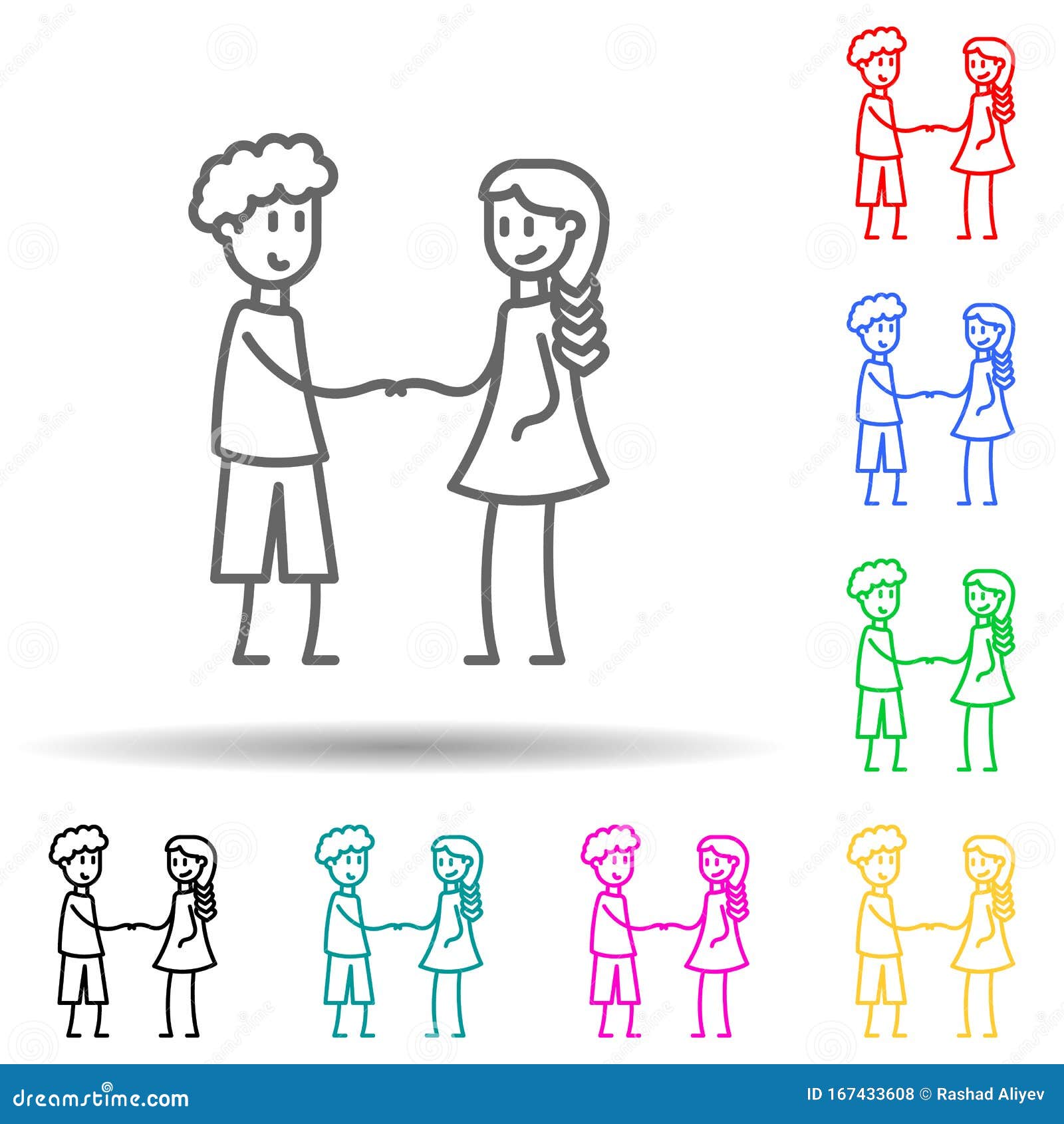 Friendship Between Boy And Girl Multi Color Style Icon Simple Thin Line Outline Of Friendship Icons For Ui And Ux Stock Illustration Illustration Of Home Drawing Friendship Between Boy And Girl Multi Color Style Icon Simple Thin Line Outline Of Friendship Icons For Ui And Ux Stock Illustration Illustration Of Home Drawing