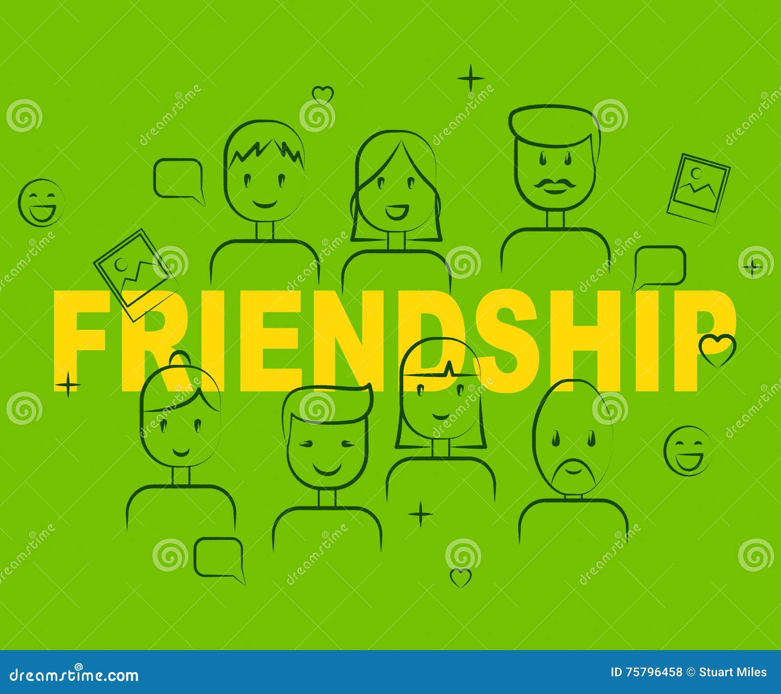 friendship people indicates buddy friendships and network