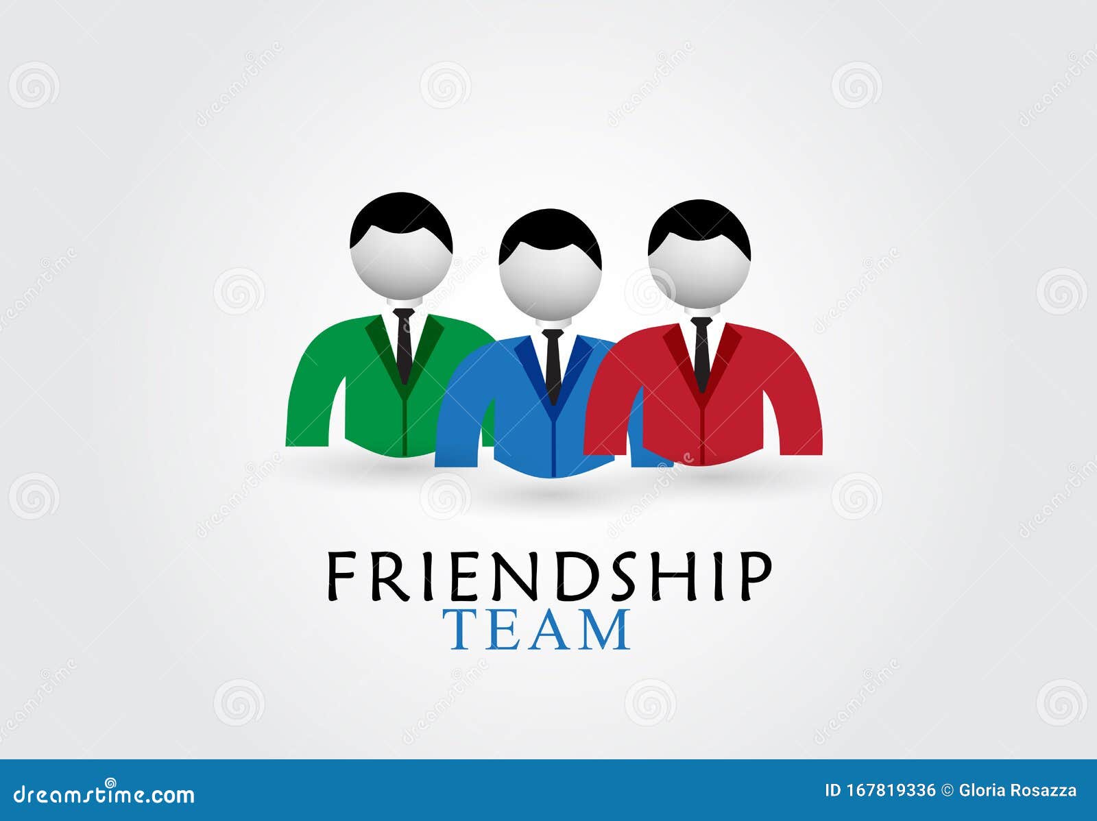 friendship unity collaboration team logo 