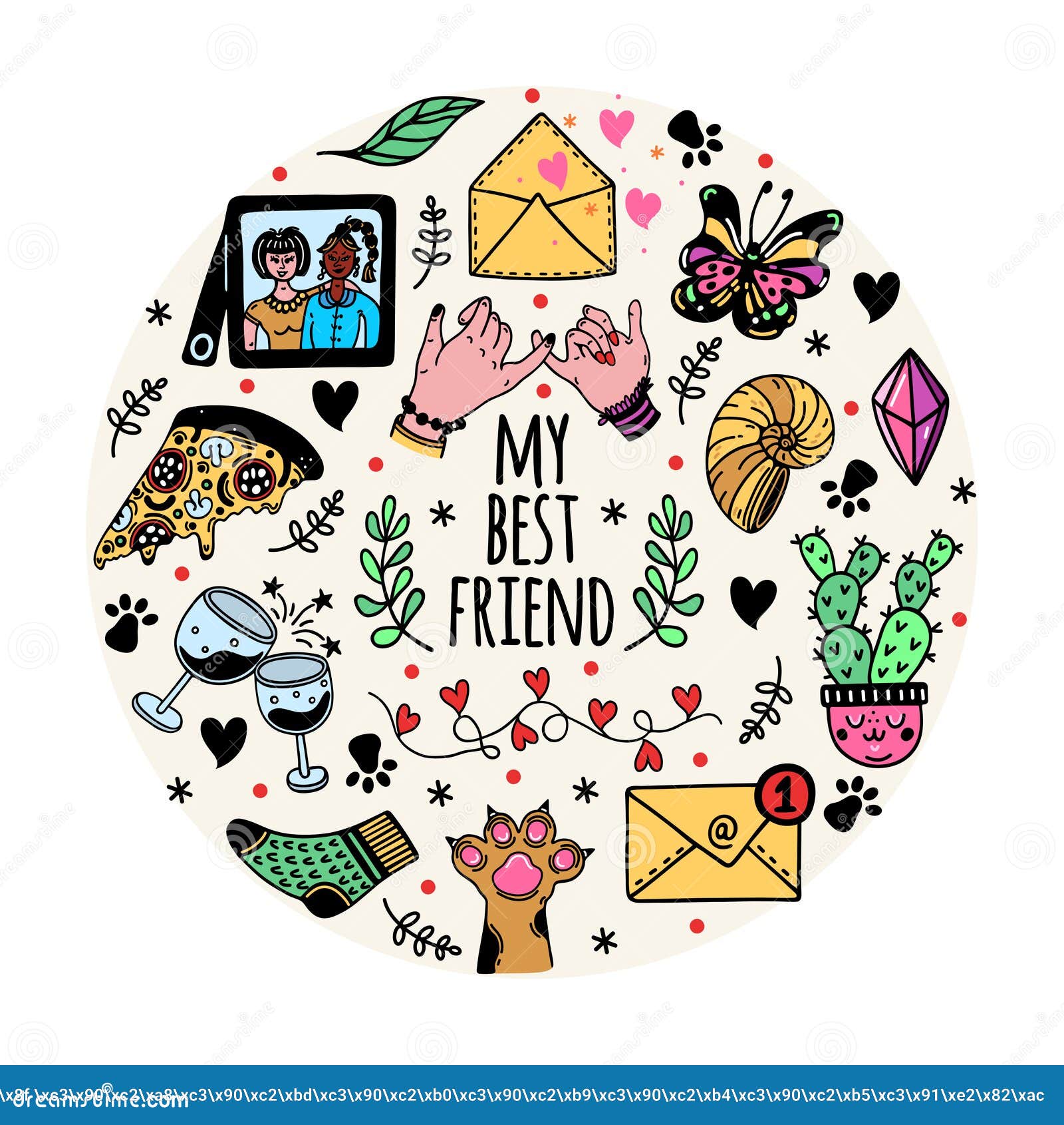 Best Friends Vector Art, Icons, and Graphics for Free Download