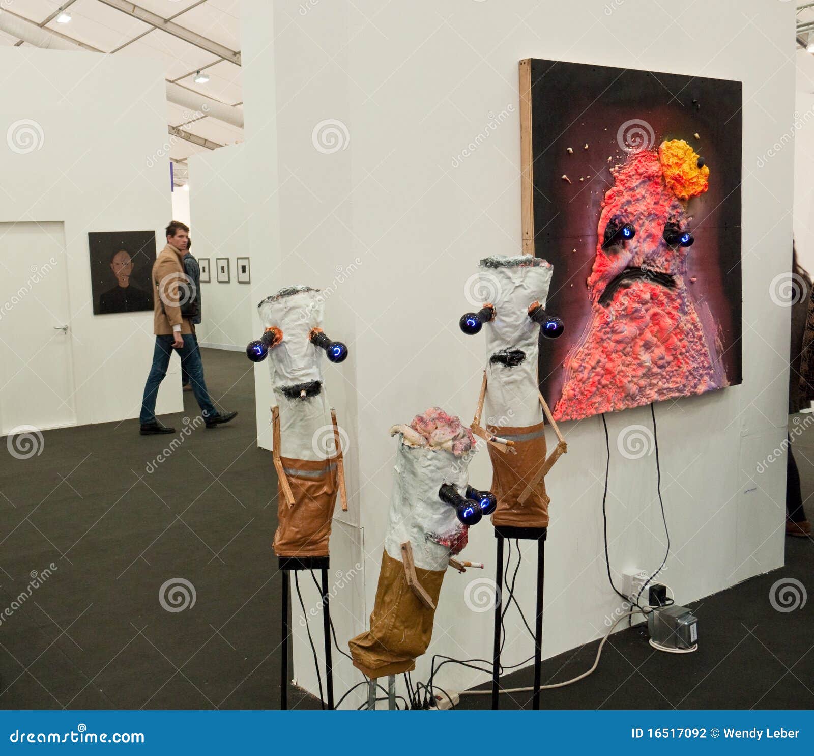 Frieze Contemporary Art Fair London. Editorial Photography Image of
