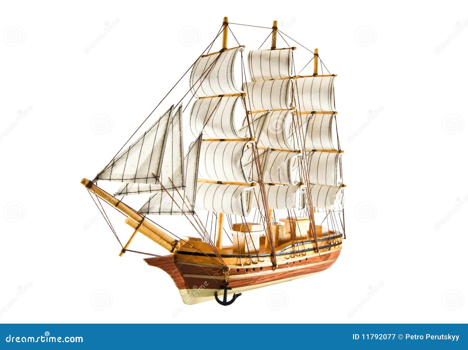 Frigate stock image. Image of retro, mast, sailing, anchor - 11792077