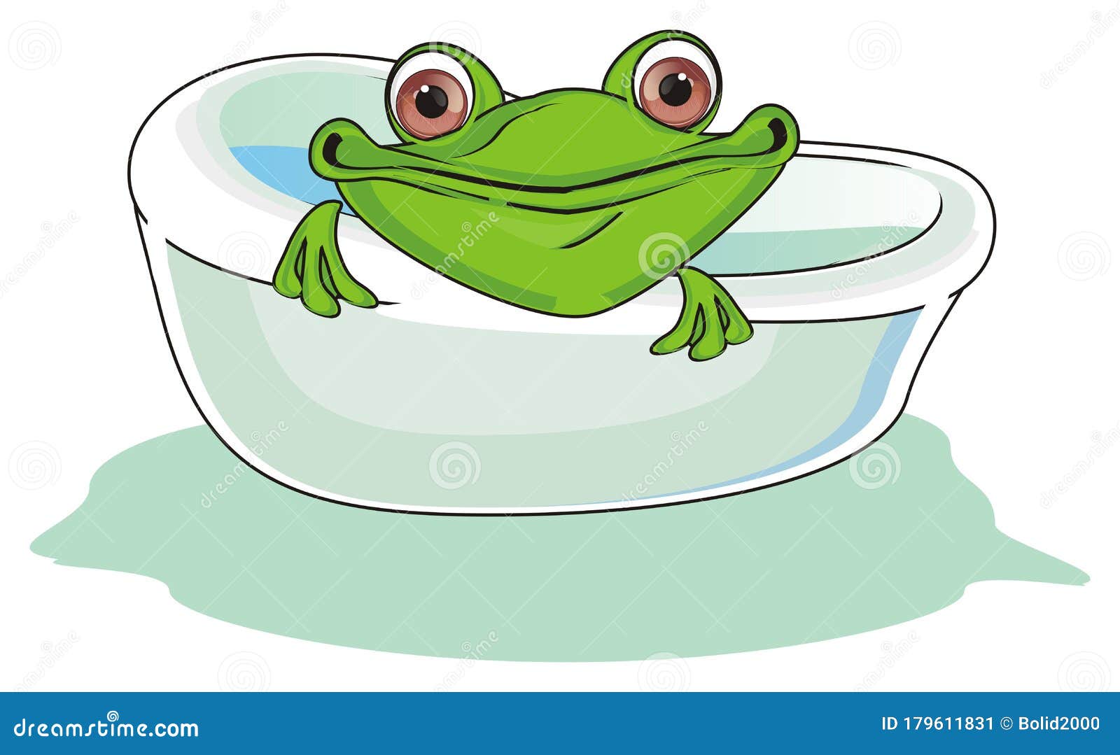 Frog Bath Stock Illustrations 97 Frog Bath Stock Illustrations Vectors Clipart Dreamstime