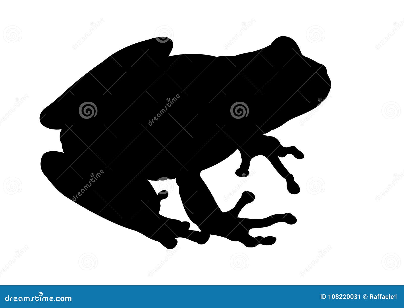 frog black silhouette
