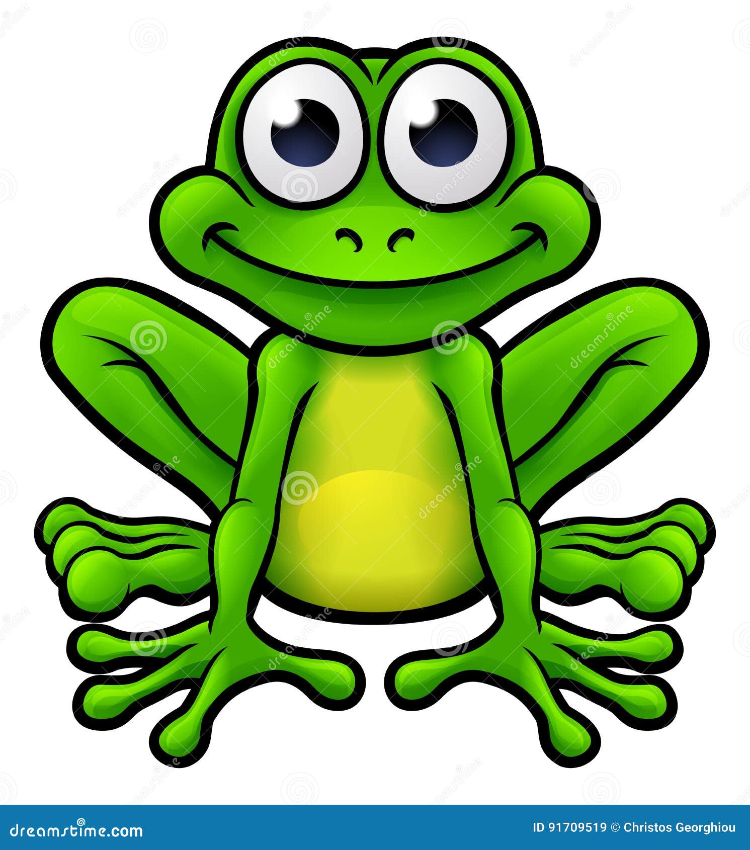 frog cartoon character