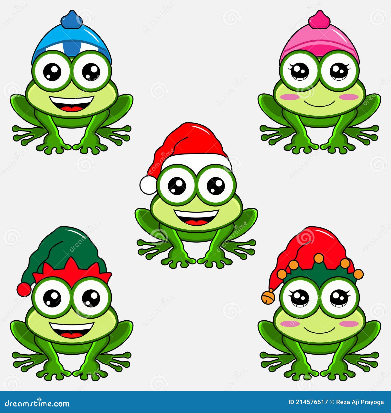 Frog cartoon christmas stock vector. Illustration of illustrator - 214576617 Frog cartoon christmas stock vector. Illustration of illustrator - 214576617