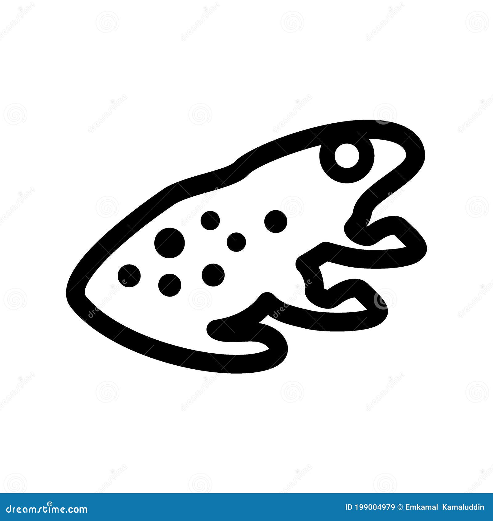 frog icon or logo  sign   