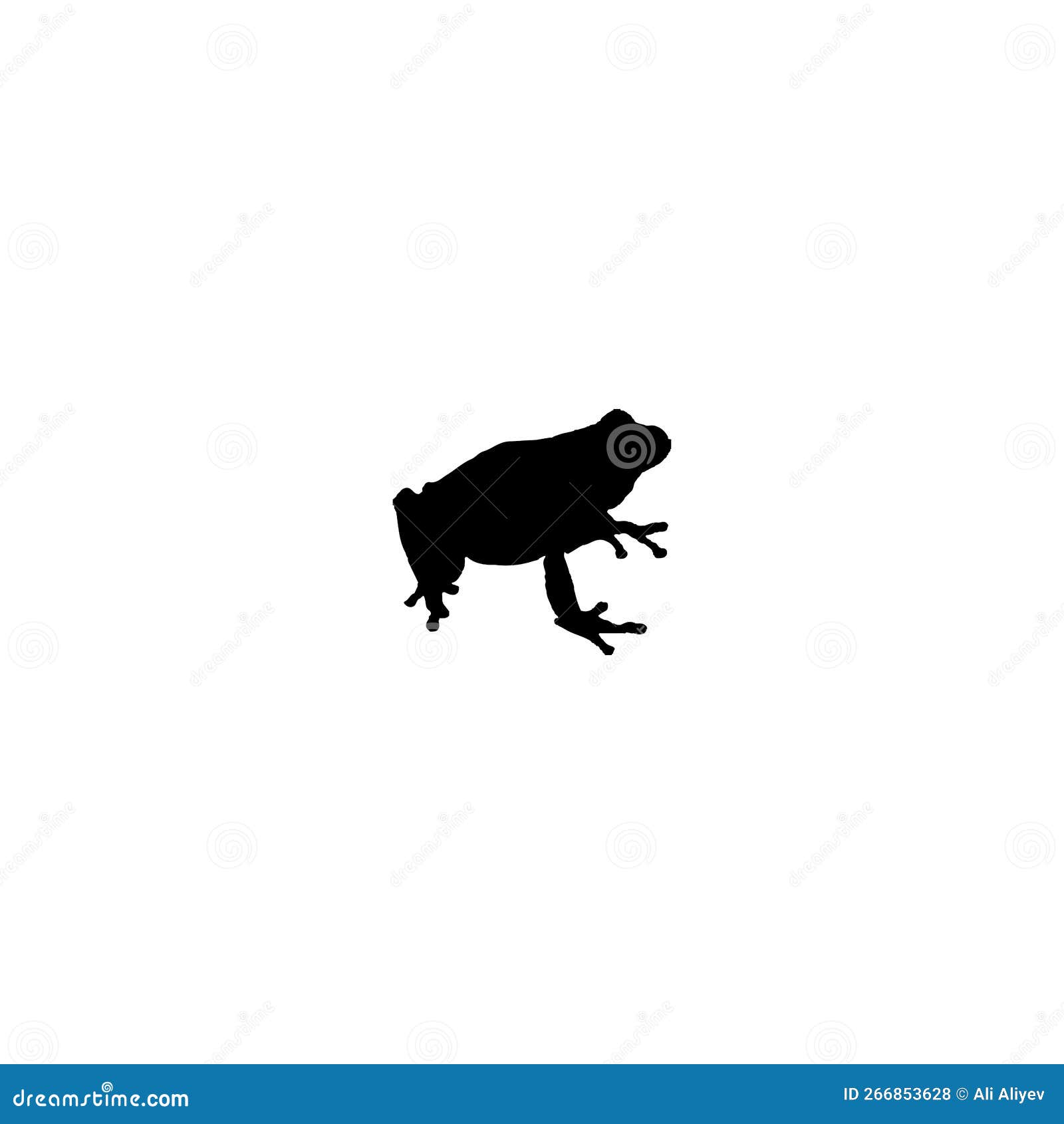 frog icon. simple style wild nature poster background . frog brand logo  . frog t-shirt printing.  for