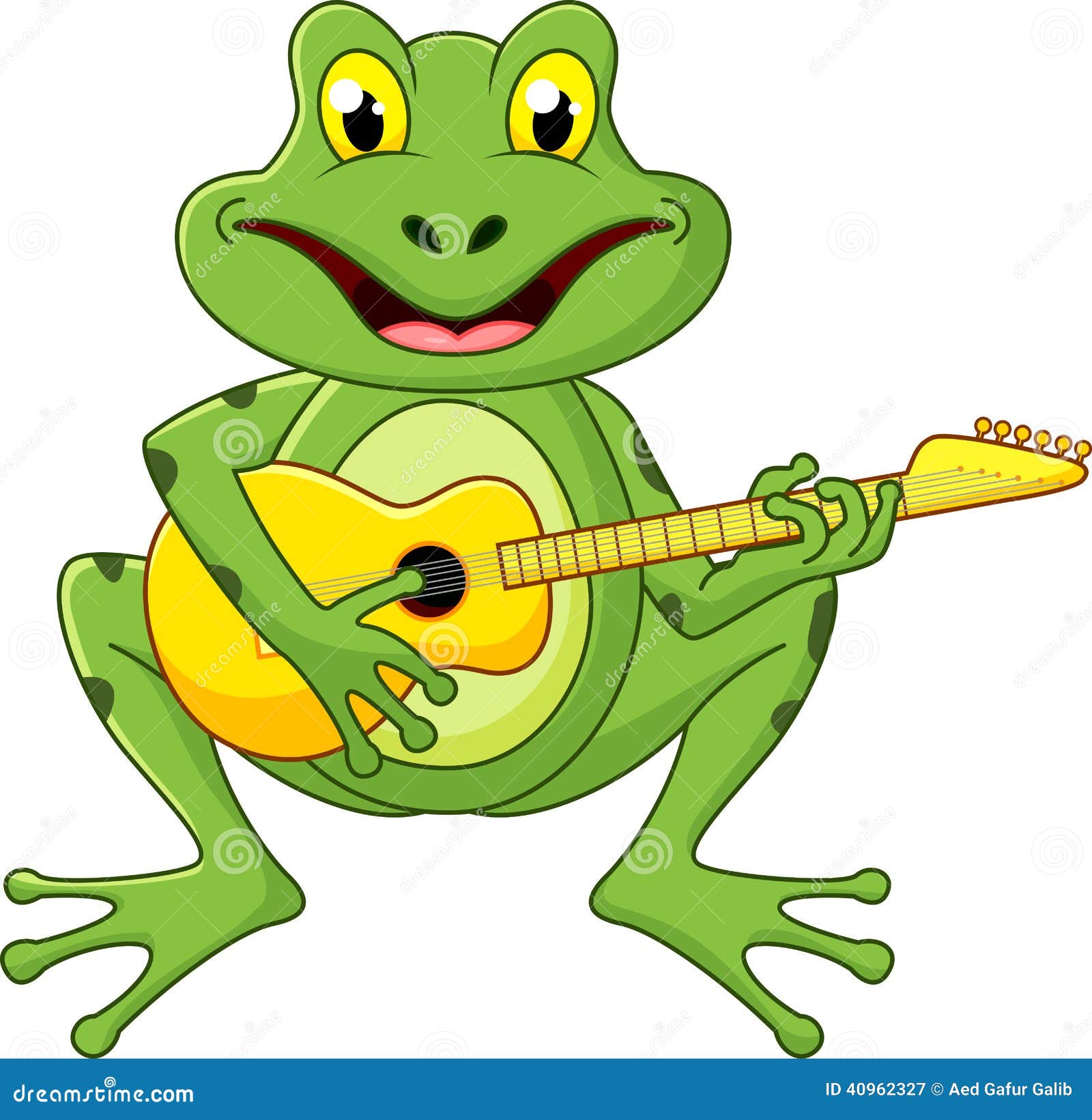 66%OFF!】 3dRose LLC x 0.25 Inches Mouse Pad%ｶﾝﾏ% Funny Frog Playing Bass  Guitar Froggy Cartoon mp_104068_1 並行輸入品