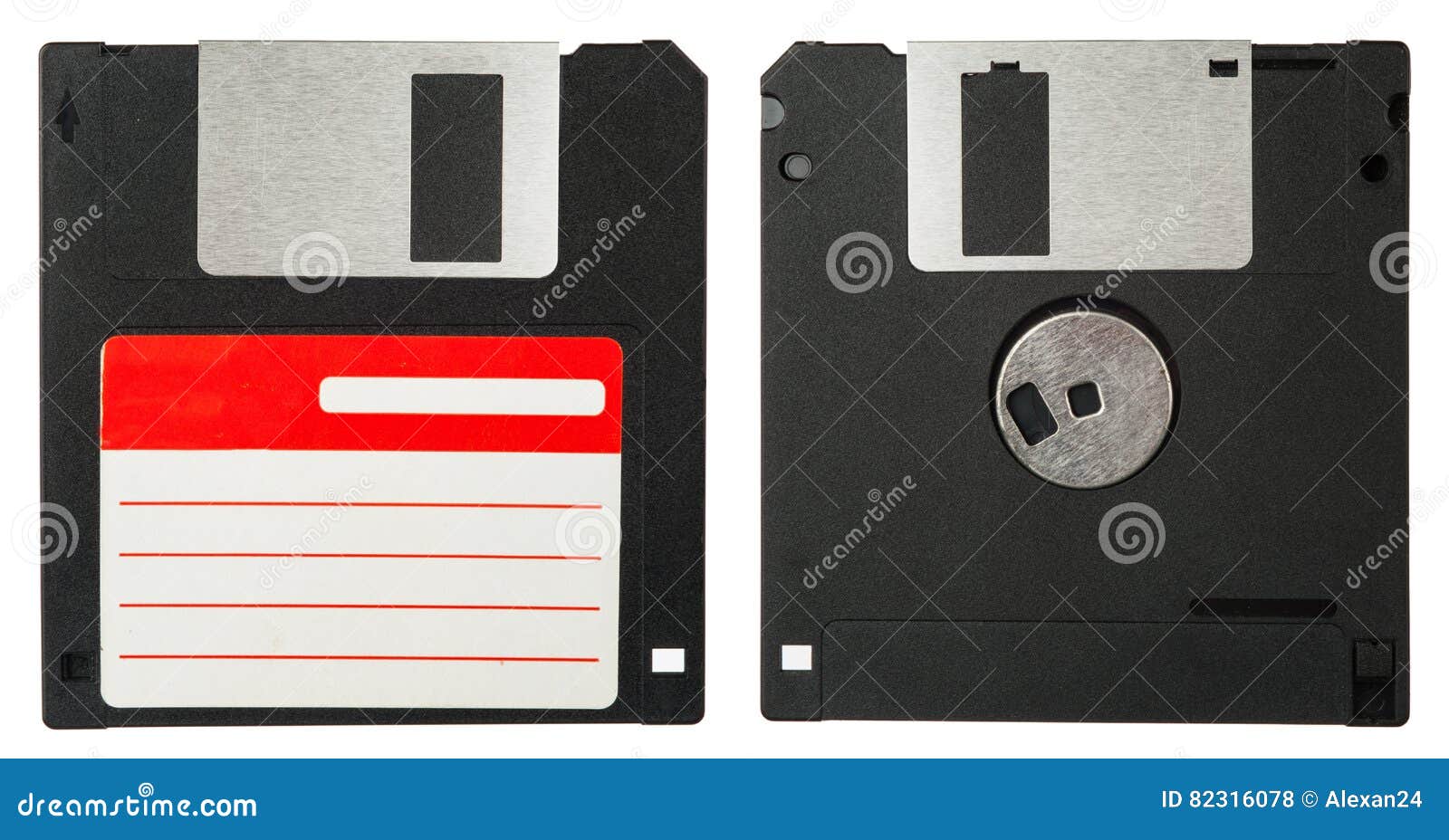 Front and Back of a Black Floppy Disk Stock Photo Image of office, data 82316078