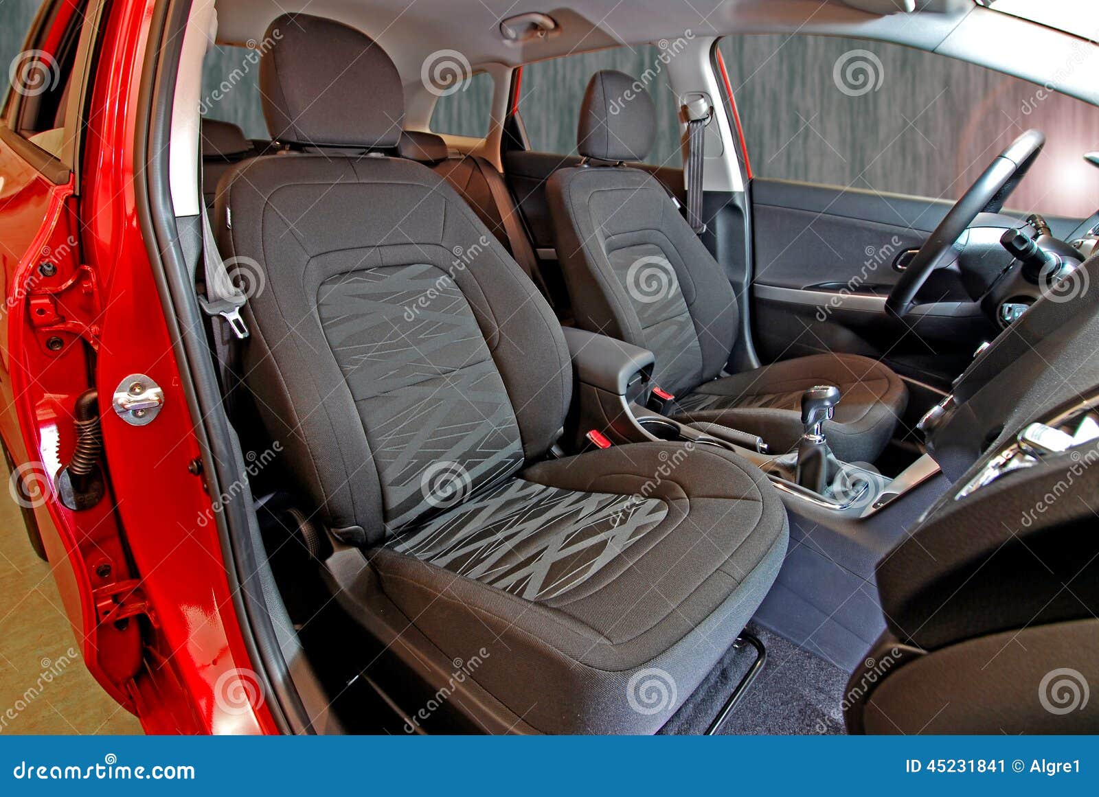 Front car seats stock image. Image of black, elegance 45231841