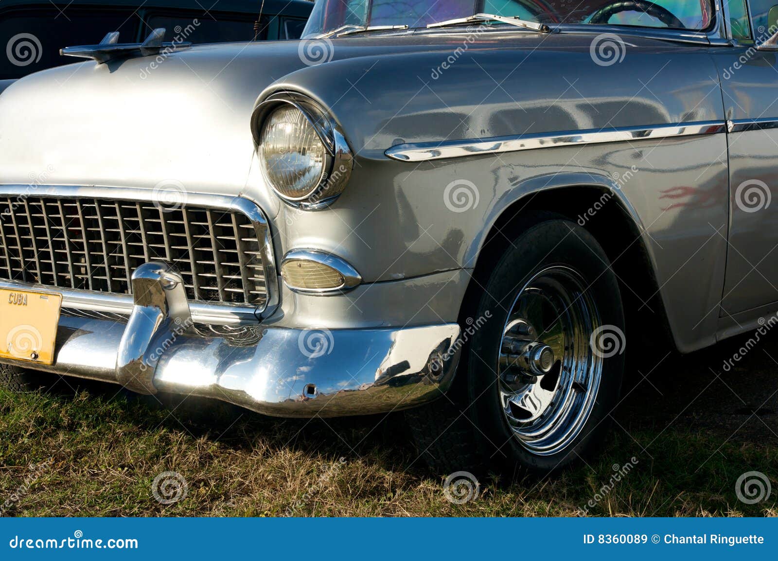 Front end of old timer car stock image. Image of cuba - 8360089