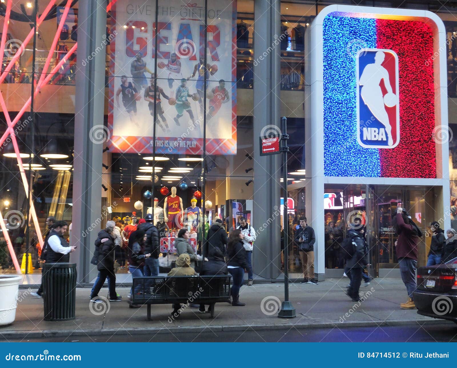 NBA Store on Fifth Avenue - NYC