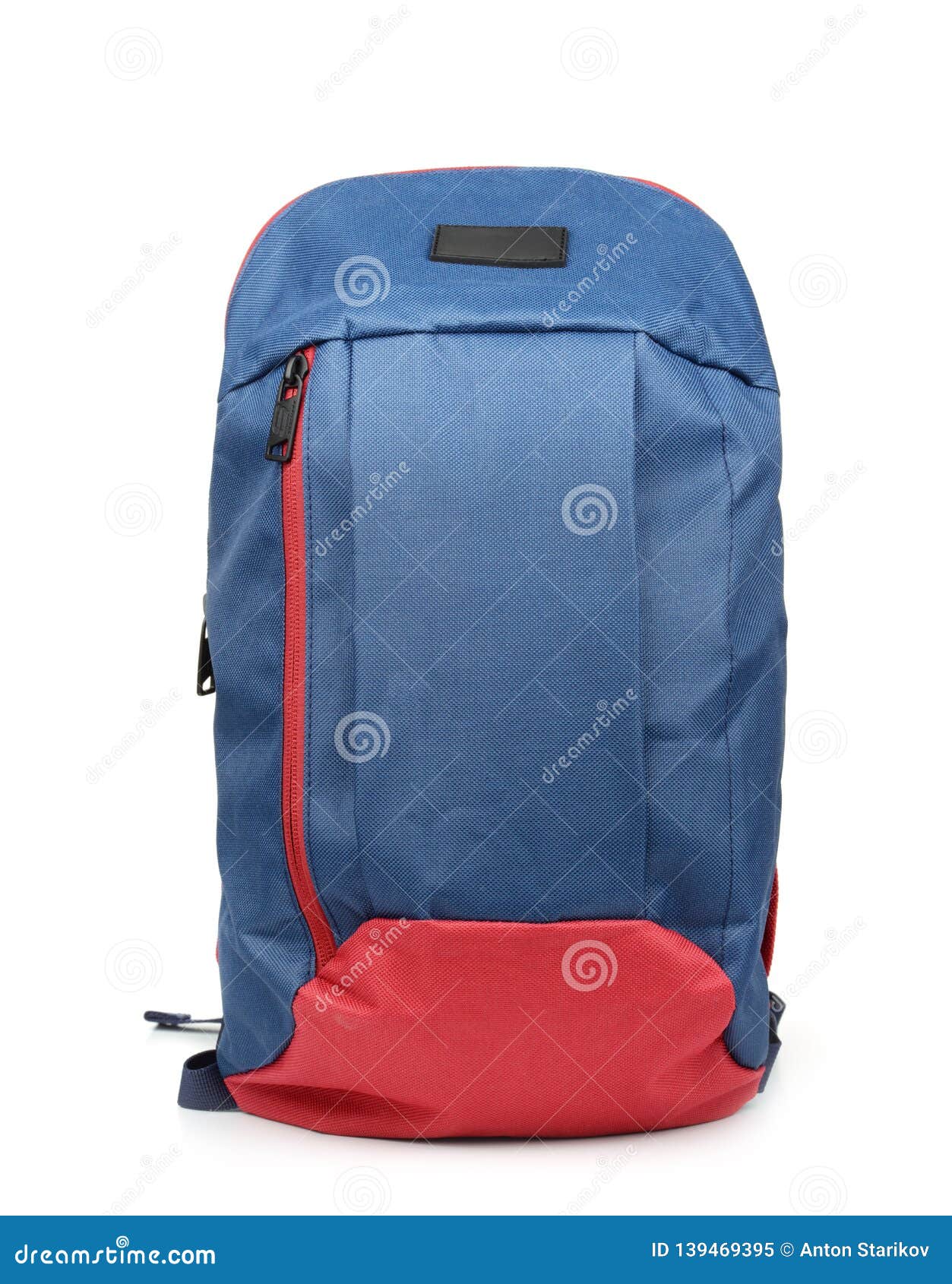Blue backpack stock image. Image of full, large, backpack 139469395