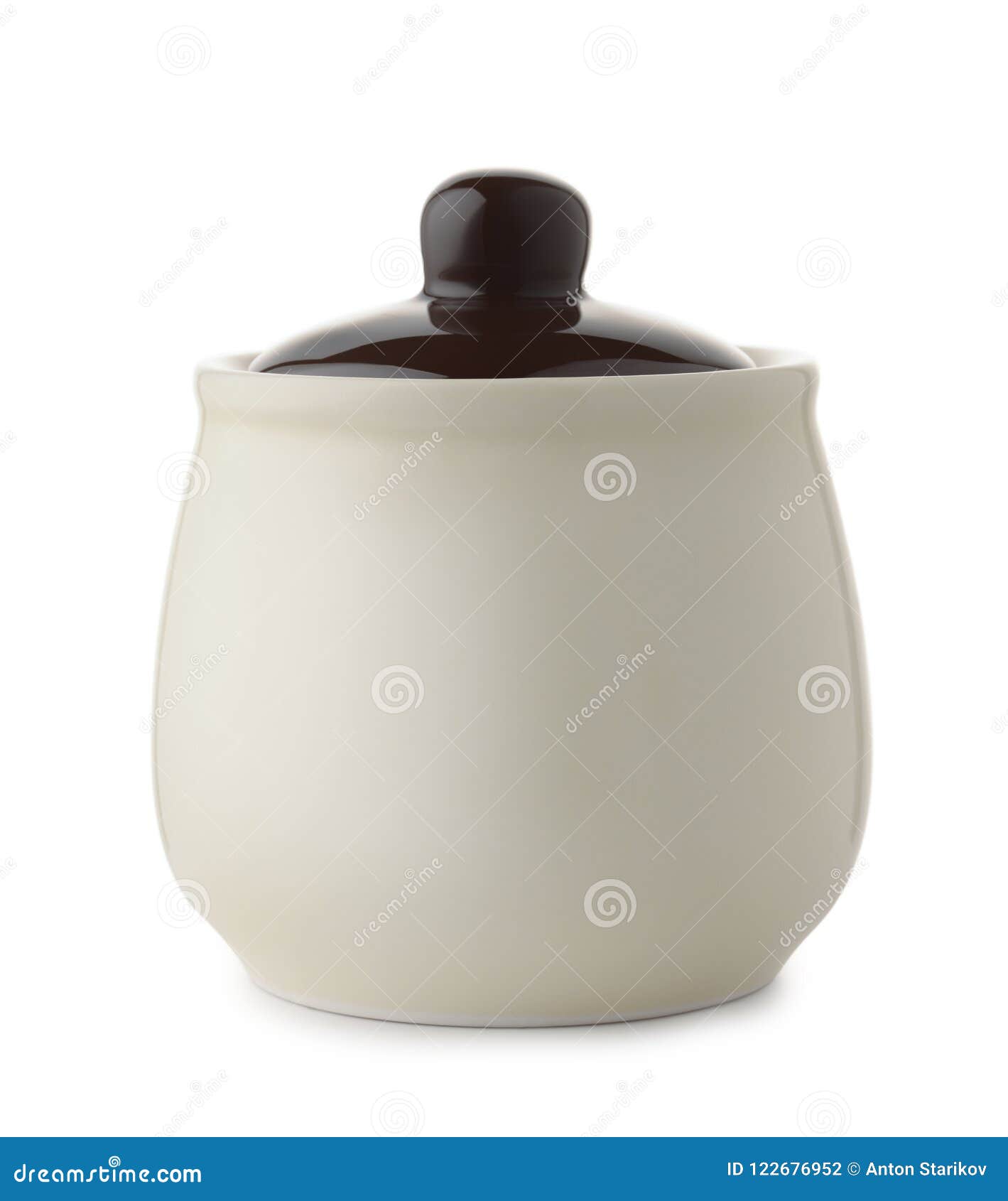 Ceramic Kitchen Storage Jar Stock Photo Image of pattern, kitchenware