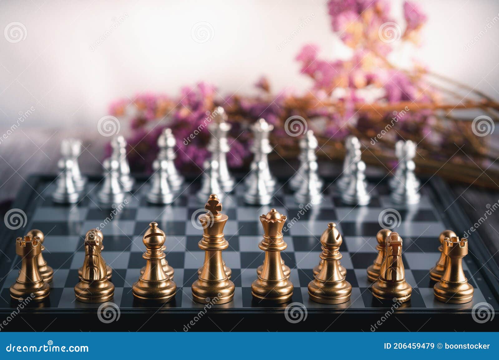 Vienna Game in chess stock photo. Image of game, bokeh - 23127364