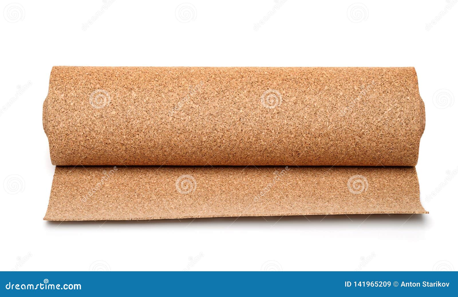 Cork Flooring Underlayment Roll Stock Image Image Of Adhesive