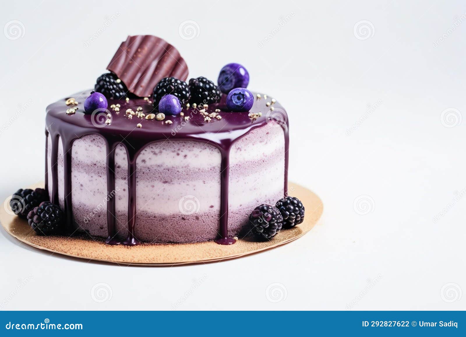 Front View of Delicious Pie Cake with Jelly on Top Stock Illustration
