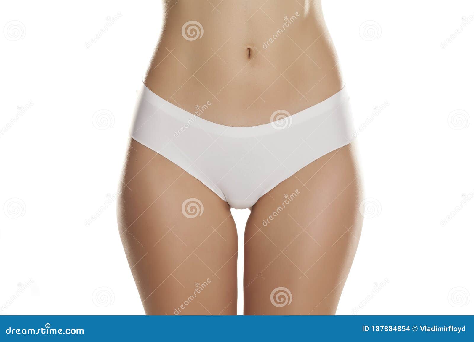 Front View of Female Hips with White Panties Stock Photo - Image of  intimate, slim: 187884854