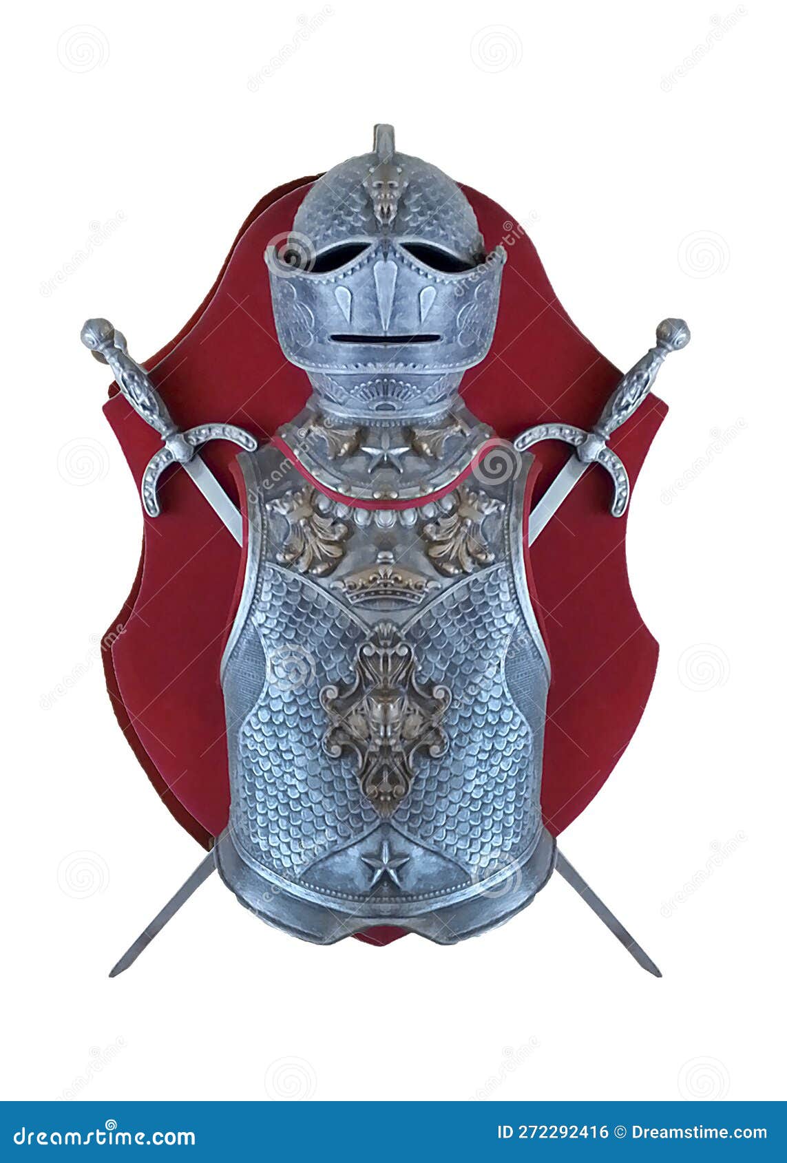 Helm Of An Armor To Protect The Head Of The Middle Ages RoyaltyFree