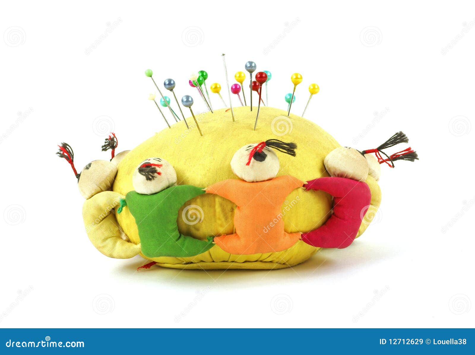 Front View Oriental Pin Cushion Stock Image Image of oriental, place