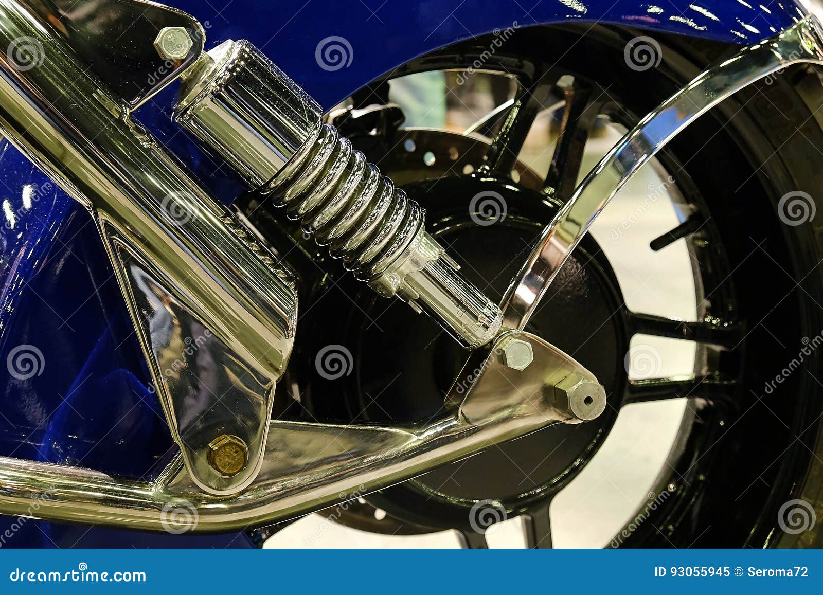 Front Wheel of the Motorcycle Stock Image Image of engine, front