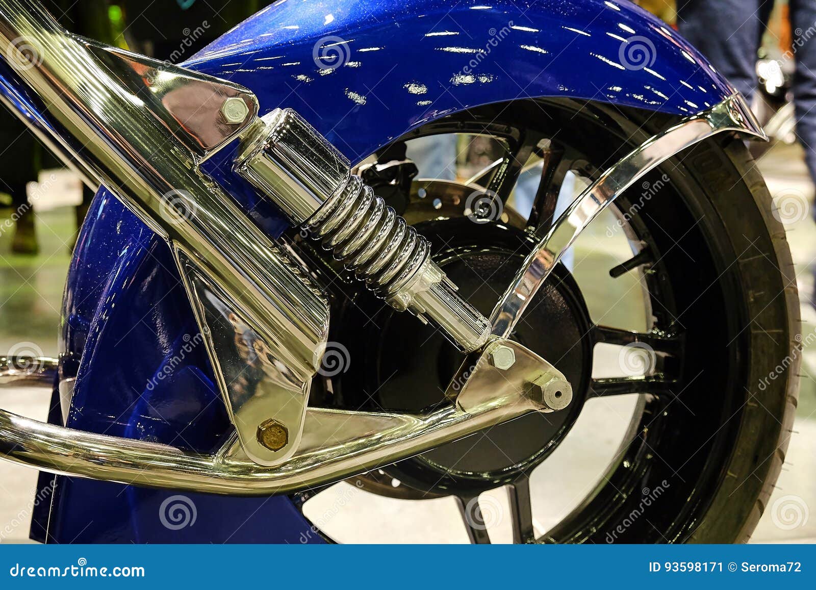 Front Wheel of the Motorcycle Stock Image Image of front, power 93598171