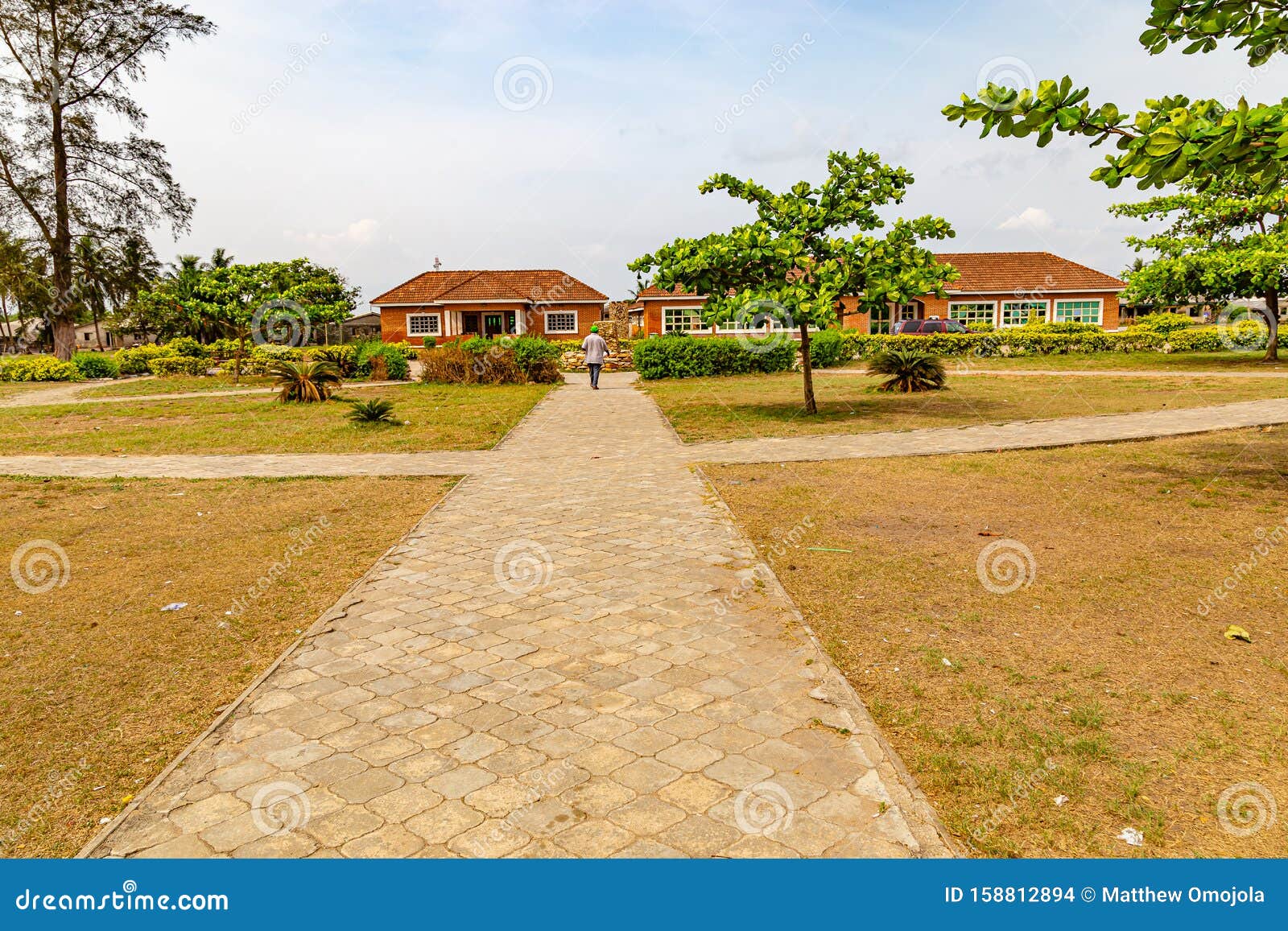 frontage of chief obafemi awolowo museum beach lekki lagos nigeria