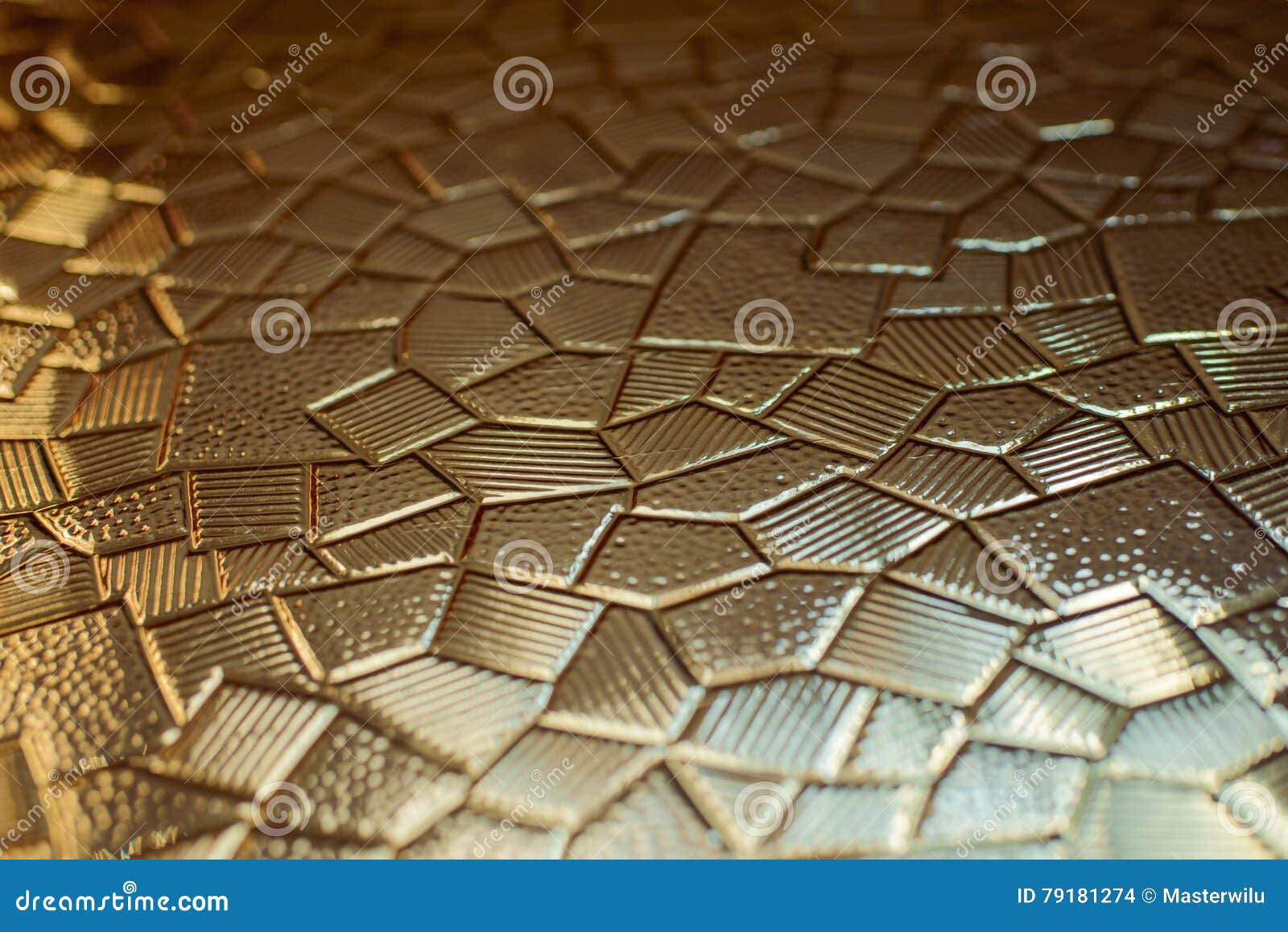 frosty pattern on window