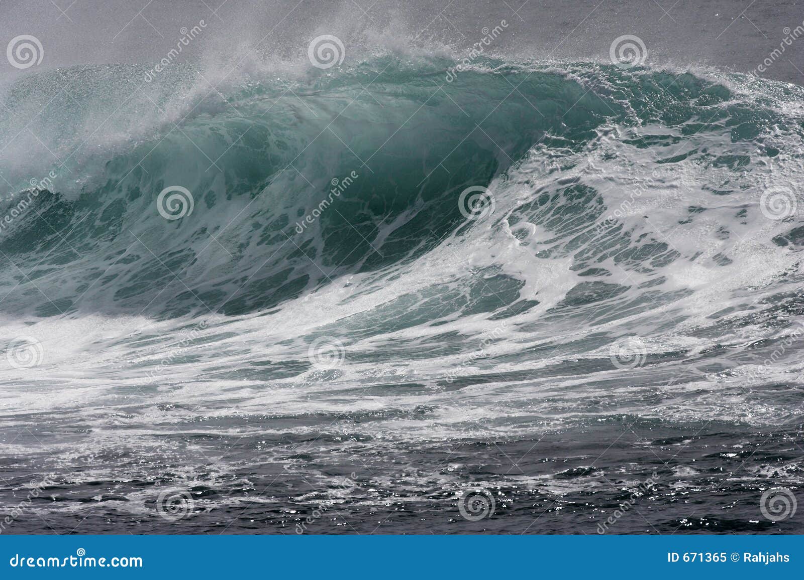frothy wave